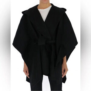 THEORY
Belted Cape Coat In Black